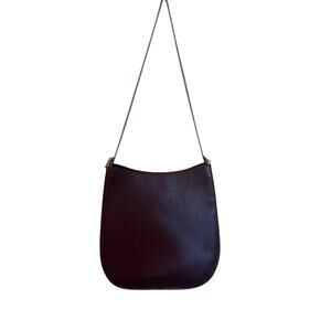 ⭐️ Hugo Boss Leather Shoulder Purse W/ Chain Strap Quiet Luxury